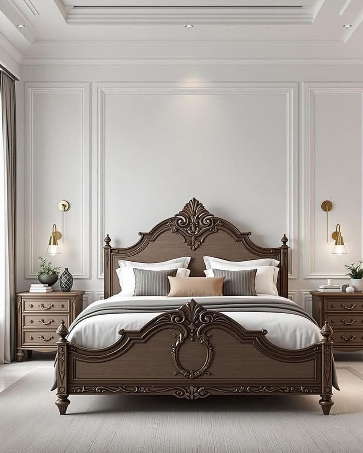 Wooden Bed