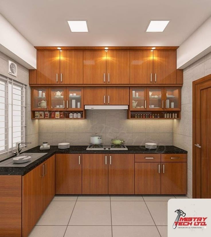 L-Shape Modular Kitchen